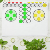 Ludo Classic Board Game Theedoek (Gevouwen)