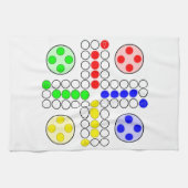 Ludo Classic Board Game Theedoek (Horizontaal)