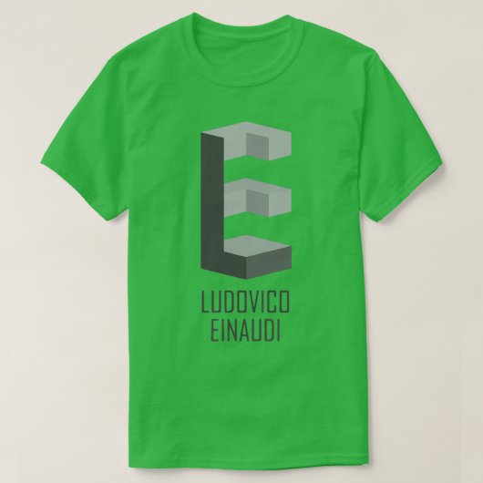 Ludovico Einaudi T-shirt (Design voorkant)
