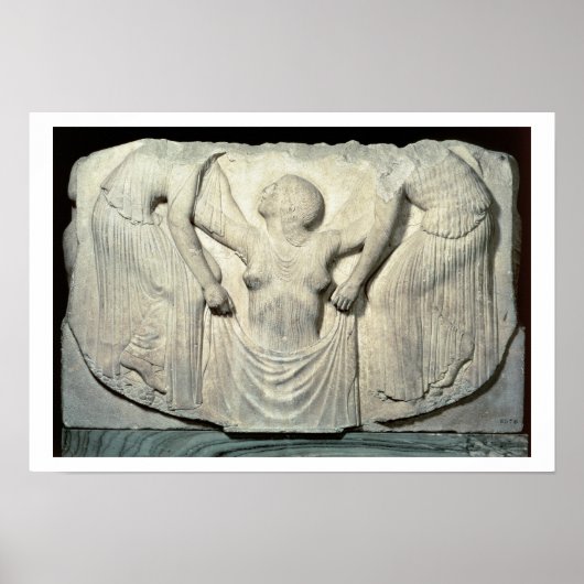 Ludovisi Throne, detail van de geboorte van Venus Poster (Voorkant)