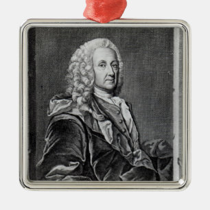 Ludvig Holberg Metalen Ornament