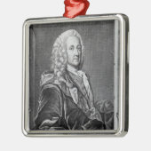 Ludvig Holberg Metalen Ornament (Links)