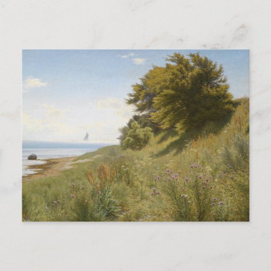 Ludvig Kabell - zomerdag in het zee Briefkaart (Voorkant)