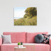 Ludvig Kabell - zomerdag in het zee Canvas Afdruk (Insitu (Woonkamer))