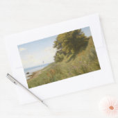 Ludvig Kabell - zomerdag in het zee Rechthoekige Sticker (Envelop)