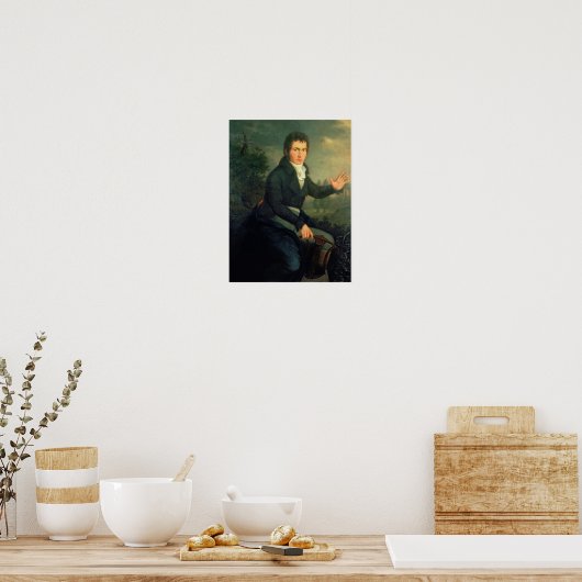 Ludvig van Beethoven , 1804 Poster (Keuken)