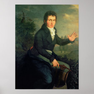 Ludvig van Beethoven , 1804 Poster