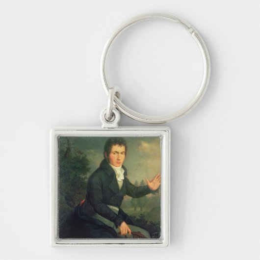 Ludvig van Beethoven , 1804 Sleutelhanger (Voorkant)