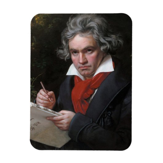 Ludwig Beethoven Symphony Classical Music Composer Magneet (Verticaal)