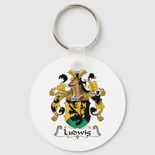 Ludwig Family Crest Sleutelhanger (Voorkant)