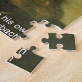 Ludwig Feurbach & Man schiep God Citaat Legpuzzel (Zijkant)