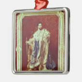 Ludwig II 1887 Metalen Ornament (Links)