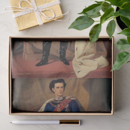 Ludwig II Ontkoppeling van weefselpapier Tissuepapier (Geschenk)