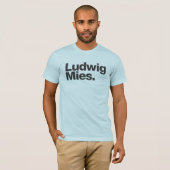 Ludwig Mies / Mannen Bella Canvas T-shirt (Voorkant volledig)