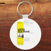 Ludwig Mies Van Der Rohe Sleutelhanger (Voorkant)