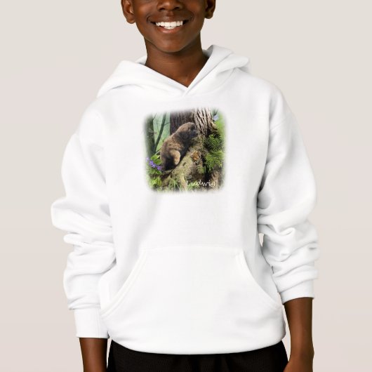 Ludwig the Leonberger Explores Natuur Hoodie (Voorkant)