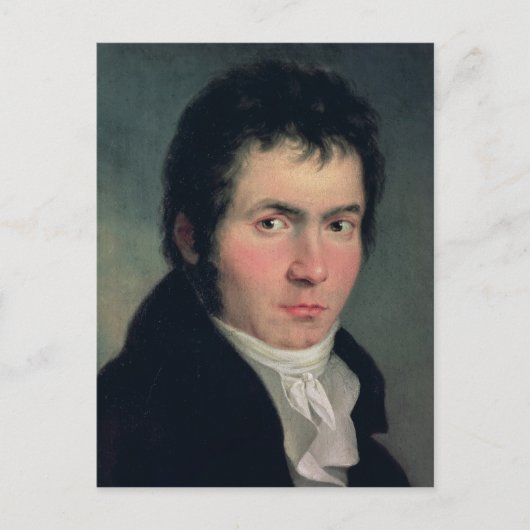 Ludwig van Beethoven , 1804 Briefkaart (Voorkant)