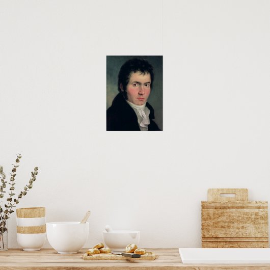 Ludwig van Beethoven , 1804 Poster (Keuken)