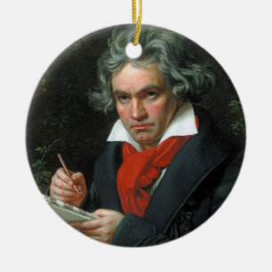Ludwig van Beethoven, 1820 Keramisch Ornament