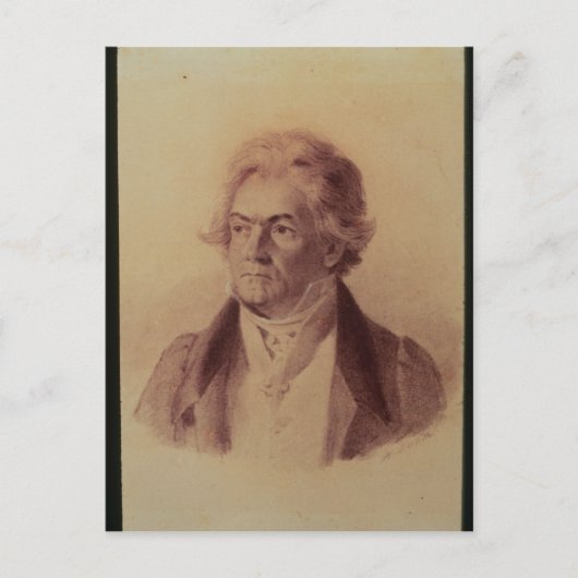 Ludwig van Beethoven, 1824 Briefkaart (Voorkant)