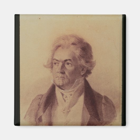 Ludwig van Beethoven , 1824 Magneet (Voorkant)