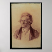 Ludwig van Beethoven , 1824 Poster (Voorkant)