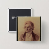 Ludwig van Beethoven , 1824 Vierkante Button 5,1 Cm (Voorkant /achterkant)