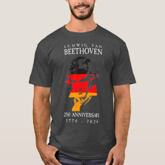 Ludwig Van Beethoven 250 17702020 Music Lover T-shirt