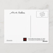 Ludwig van Beethoven Briefkaart (Achterkant)