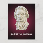 Ludwig van Beethoven Briefkaart (Voorkant)
