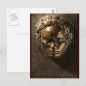 Ludwig van Beethoven Briefkaart (Voorkant / Achterkant)