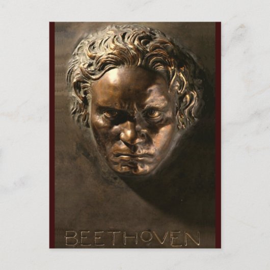 Ludwig van Beethoven Briefkaart (Voorkant)