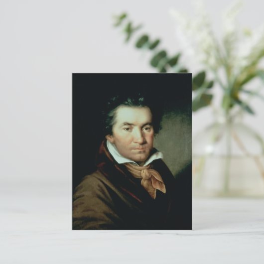 Ludwig van Beethoven Briefkaart (Staand voorkant)