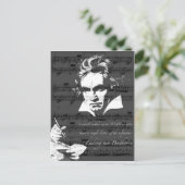 Ludwig van Beethoven Briefkaart (Staand voorkant)
