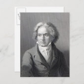 Ludwig van Beethoven Briefkaart (Voorkant / Achterkant)