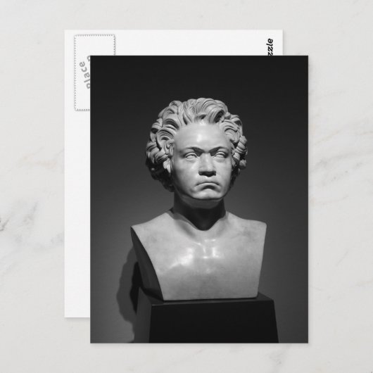 Ludwig Van Beethoven Briefkaart (Voorkant / Achterkant)