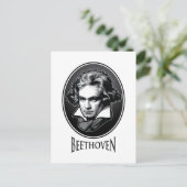 Ludwig van Beethoven Briefkaart (Staand voorkant)