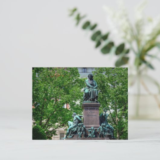 Ludwig van Beethoven Briefkaart (Staand voorkant)