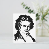 Ludwig van Beethoven Briefkaart (Staand voorkant)