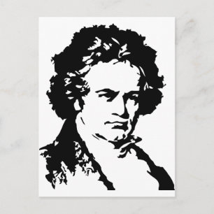 Ludwig van Beethoven Briefkaart