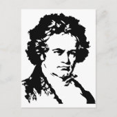 Ludwig van Beethoven Briefkaart (Voorkant)
