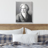 Ludwig van Beethoven Canvas Afdruk (Insitu (Slaapkamer))