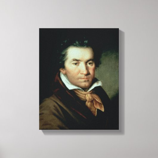 Ludwig van Beethoven Canvas Afdruk (Voorkant)