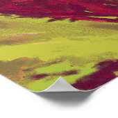 Ludwig Van Beethoven digitale kunst Poster (Hoek)