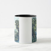 Ludwig van Beethoven door een rivier (gekleurde en Mok (Midden)