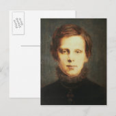 Ludwig van Beethoven , Duitse componist Briefkaart (Voorkant / Achterkant)