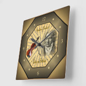 Ludwig van Beethoven ~ Duitse componist ~ Pianist  Vierkante Klok (Hoek)