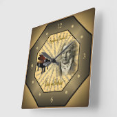 Ludwig van Beethoven ~ Duitse componist ~ Pianist Vierkante Klok (Hoek)