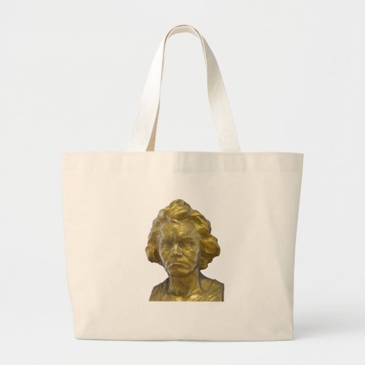Ludwig van Beethoven Grote Tote Bag (Voorkant)
