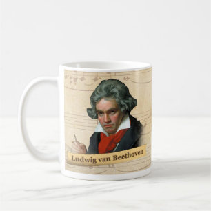 Ludwig Van Beethoven Historische Mok